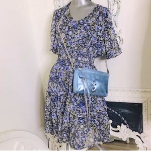 Easel Floral Tiered Dress  NWT
